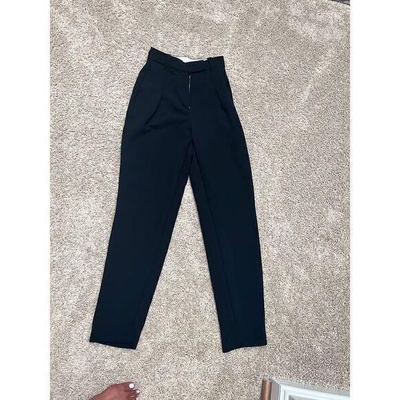 Wilfred Black Trouser Tapered Work Pants size 00 - Picture 1 of 3